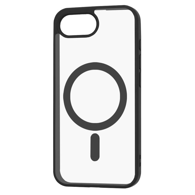 Huse pentru  iPhone 16e cu MagSafe Crystal Clear Back Series - Negru