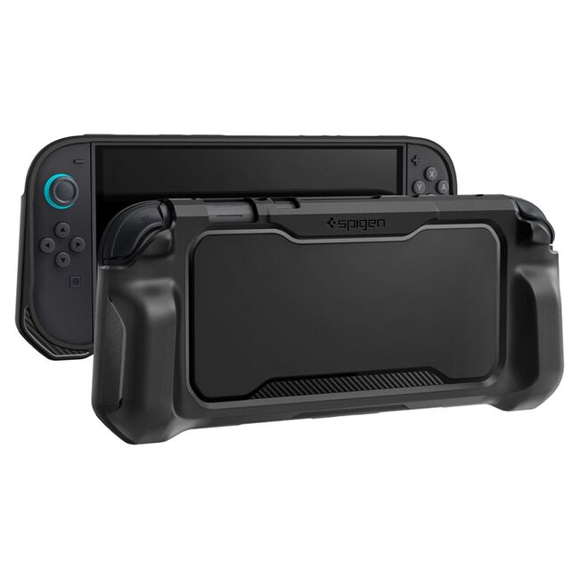 Carcasa pentru Nintendo Switch 2 - Spigen Protective Case Rugged Armor  – negru mat