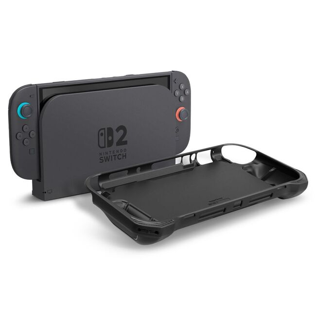 Carcasa pentru Nintendo Switch 2 - Spigen Protective Case Rugged Armor  – negru mat