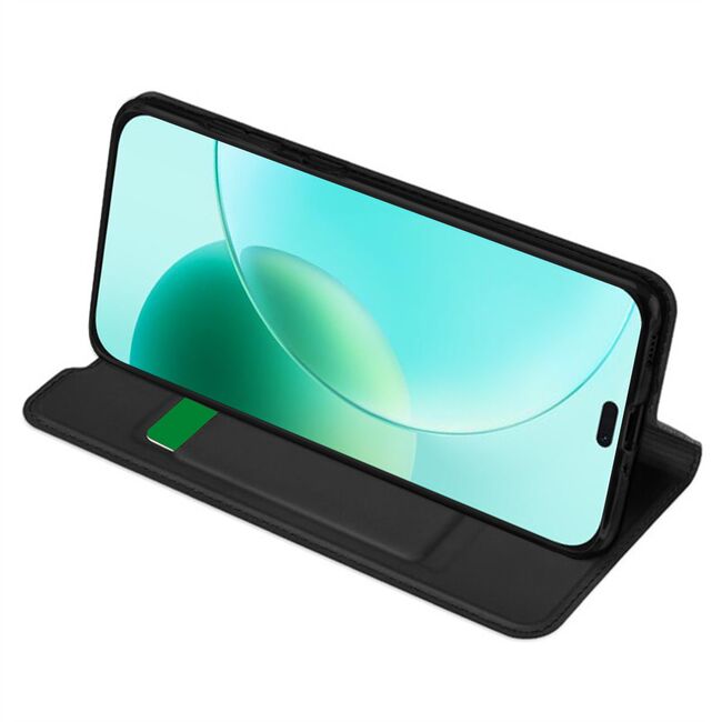 Husa pentru  Honor 400 Lite tip carte BookFlip, inchidere magnetica, Negru