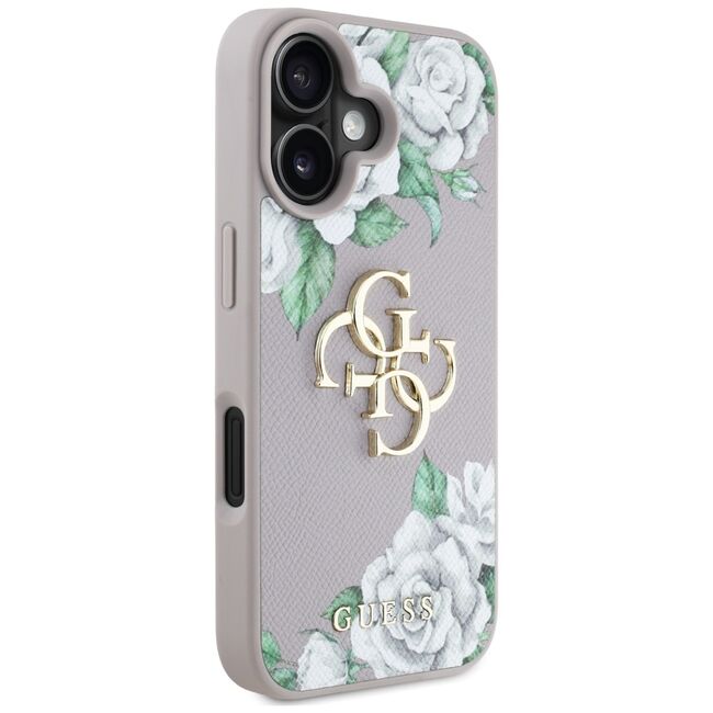 Husa premium pentru  iPhone 16 Guess Elegance Series - Mov