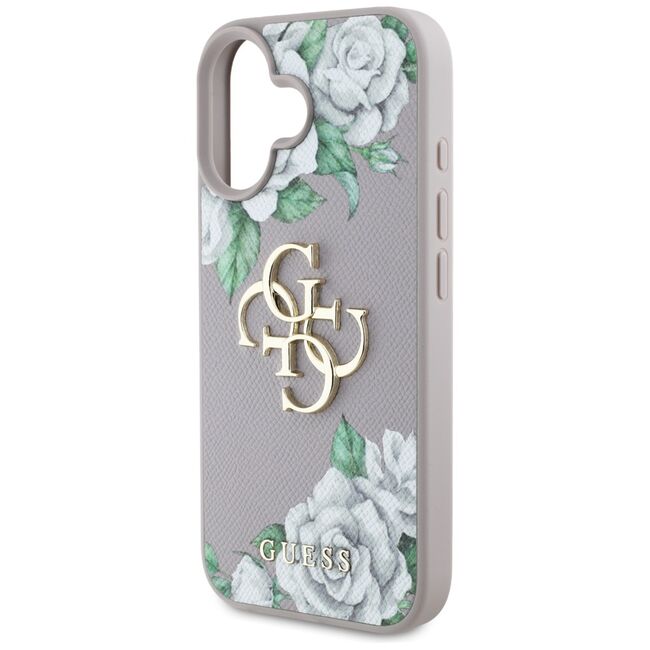 Husa premium pentru  iPhone 16 Guess Elegance Series - Mov