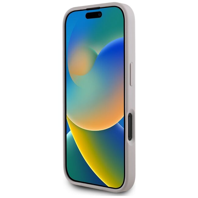 Husa premium pentru  iPhone 16 Guess Elegance Series - Mov