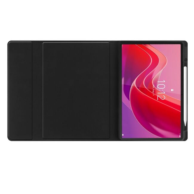 Husa cu tastatura iluminata RGB detasabila pentru Lenovo Tab M11 11 inch, negru