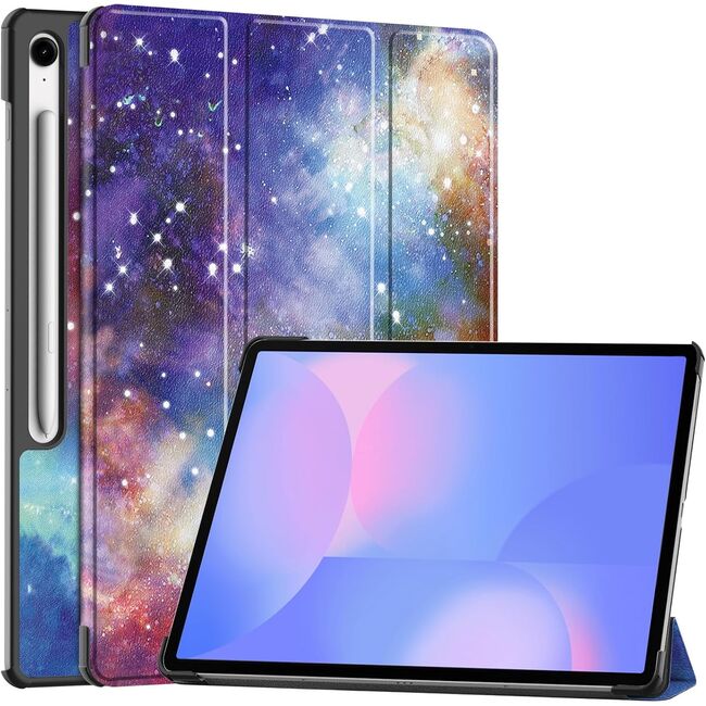 Husa pentru  Samsung Galaxy Tab S10 FE+ Plus 13.1 inch tip stand functie sleep/wake-up, protectie 360 - Galaxy