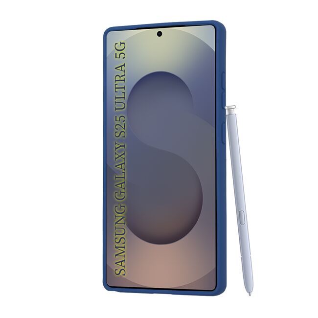 Huse pentru  Samsung Galaxy S25 Ultra cu MagSafe Crystal Clear Back Series - Albastru