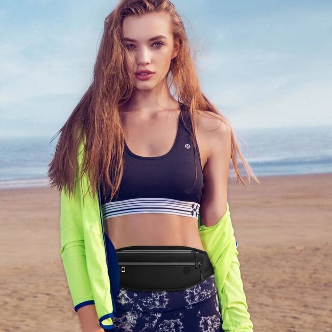 Borseta Multifunctionala Universală – Confort si Protectie pentru activitati sport, festivaluri, materiale usoare si impermeabile- negru