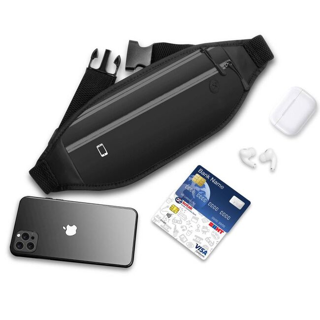Borseta Multifunctionala Universală – Confort si Protectie pentru activitati sport, festivaluri, materiale usoare si impermeabile- negru