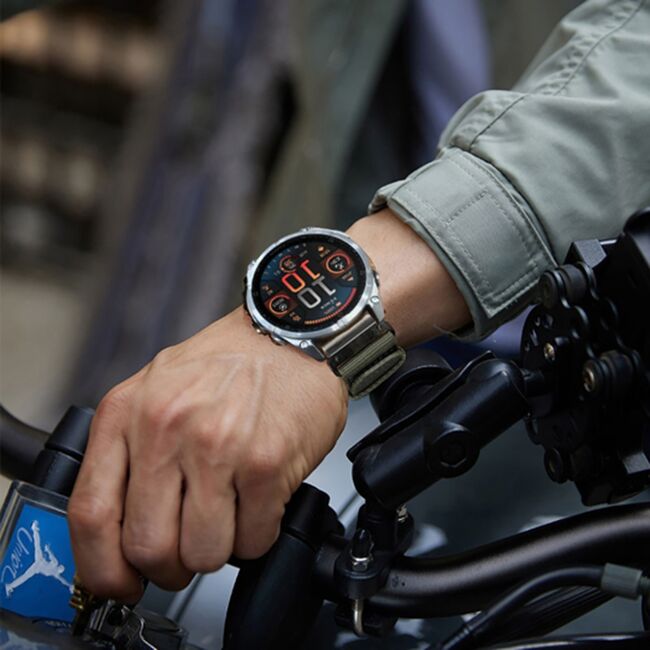 Curea pentru Huawei Watch GT 5 Pro/ GT 5/ GT 4/ GT 3/ GT 2 (46mm) din Material Textil Rezistent – Ideala pentru Stil Activ - latime 22 mm - Albastru