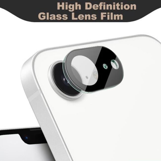 Folie camera iPhone 16e Techsuit Full Glass, negru