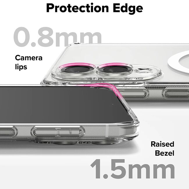 Husa pentru  Samsung Galaxy S25 Edge Ringke Fusion Magsafe - Ice