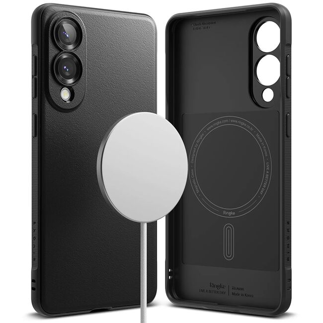 Husa pentru  Samsung Galaxy S25 Edge Ringke Onyx Magsafe - Negru denim