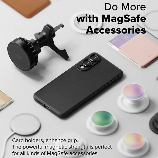 Husa pentru  Samsung Galaxy S25 Edge Ringke Onyx Magsafe - Negru denim