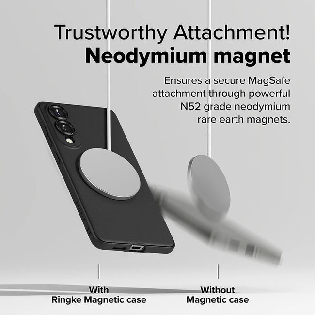 Husa pentru  Samsung Galaxy S25 Edge Ringke Onyx Magsafe - Negru denim