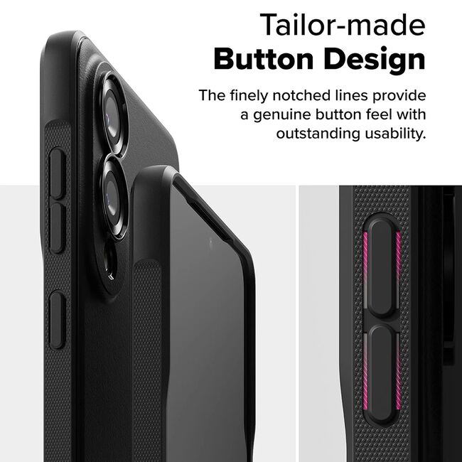Husa pentru  Samsung Galaxy S25 Edge Ringke Onyx - Negru