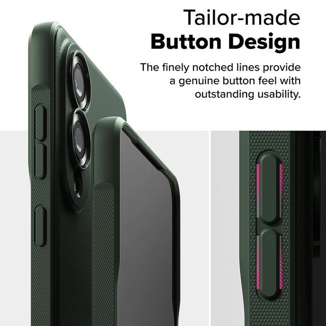 Husa pentru  Samsung Galaxy S25 Edge Ringke Onyx - Verde