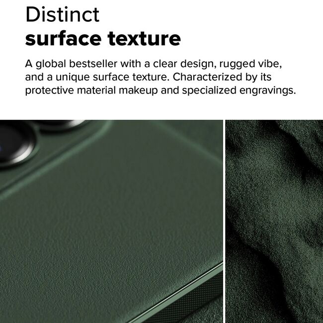 Husa pentru  Samsung Galaxy S25 Edge Ringke Onyx - Verde