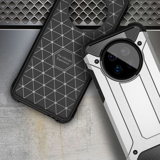 Husa pentru  Xiaomi Redmi 14C Armor Tough Rugged Kickstand - Negru