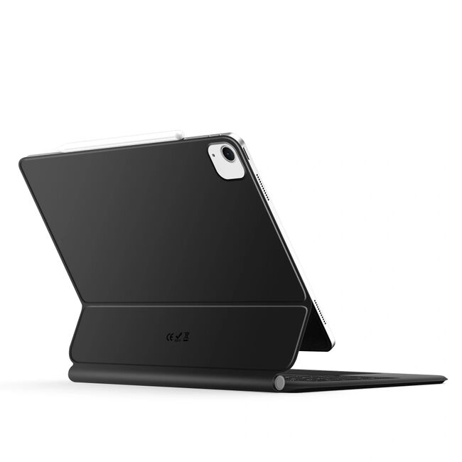 Husa Premium Magnetica pentru iPad Air 11 2024 / 2025​ M2, M3 3-în-1 cu Tastatura Iluminata RGB si Touchpad - Smart Business – transforma tableta intr-un laptop elegant - negru