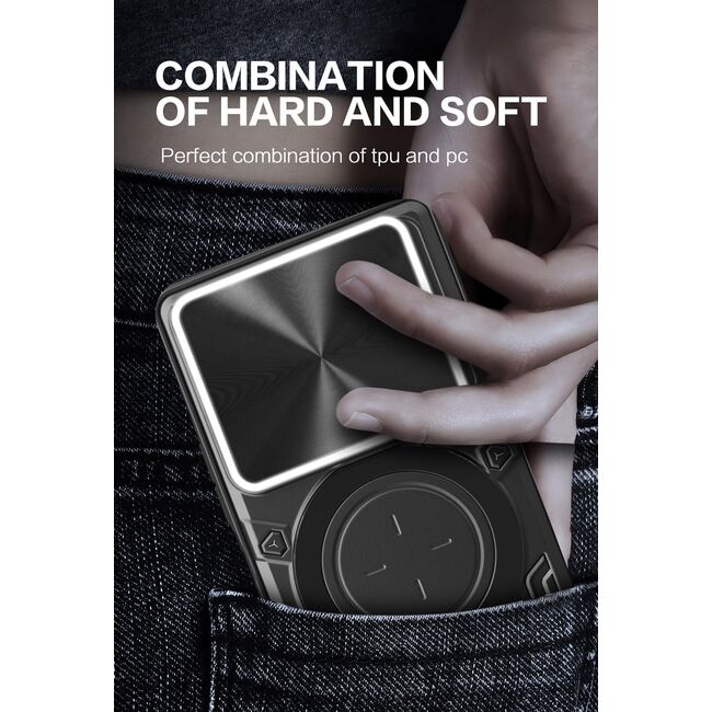 Husa pentru  Motorola Edge 60 Fusion cu protecție pentru cameră și suport magnetic integrat Ring Shockproof, Roz