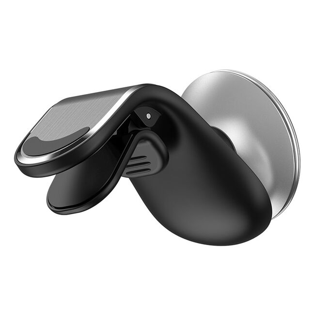 Suport Auto Magnetic pentru Telefon cu Prindere in Grila de Ventilatie - Techsuit AirGrip (S8) - Negru