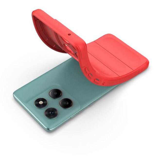 Husa pentru  Motorola Edge 60 Fusion Liquid Silicone, Microfibre Lining, Non-Slip Airbag Design, Albastru