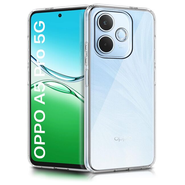 Husa pentru  Oppo A5 Pro 5G, Anti-Shock 1.5mm, cu protectie lentile, Transparent