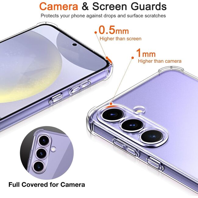 Husa pentru  Samsung Galaxy A54 5G compatibila MagSafe Anti-Shock 1.5mm reinforced 4 corners - clear