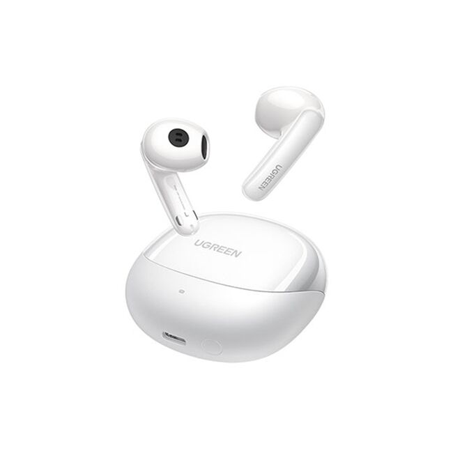 Casti Bluetooth, Noise-Cancelling, Hi-Res, IPX5 - Ugreen HiTune H6 Pro (WS203) - White