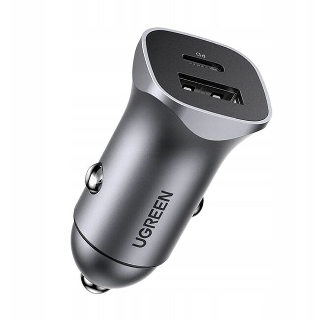 Incarcator pentru Masina Type-C, USB, 30W, 5V/3A, PD3.0 - Ugreen CD130  (40858) - Black