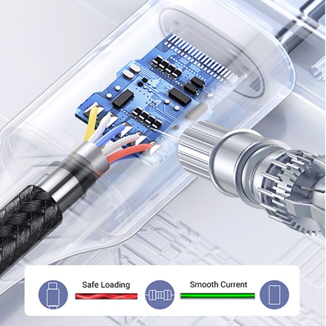 Cablu de Date USB la Type-C, PD18W, 3A, 480Mbps, QC3.0, 1m - Ugreen US288 (60126) - Black