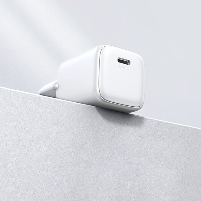 Incarcator USB-C, GaN, Fast Charging, 20W, 3A, QC4.0+ - Ugreen Nexode CD319 (15324) - White