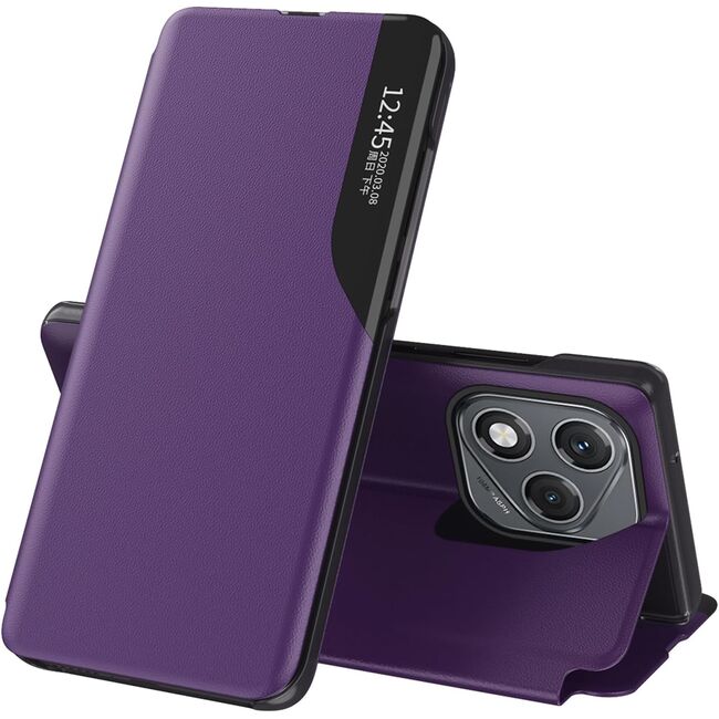 Husa pentru  Honor 400 Lite tip carte, Smart View, Mov