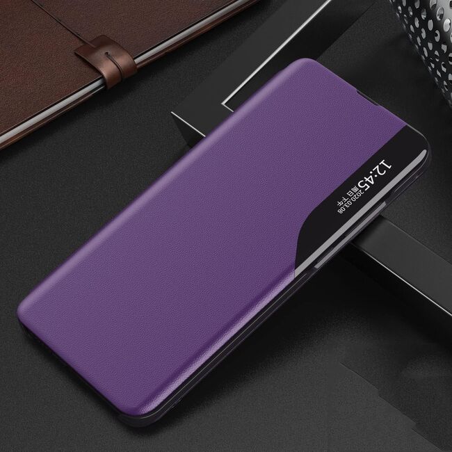 Husa pentru  Honor 400 Lite tip carte, Smart View, Mov