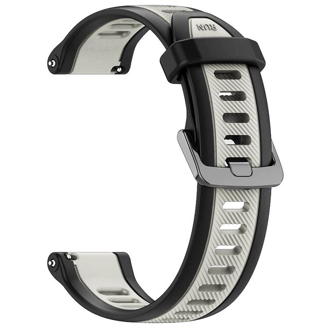 Curea pentru smartwatch Huawei Watch GT 4 (46mm) / Gt 4 Pro (46mm) / GT 2 (46mm) / GT 2 Pro / GT 3 Pro (46mm) / GT 3 / Ultimate  - din silicon rezistent - latime 22 mm Gri