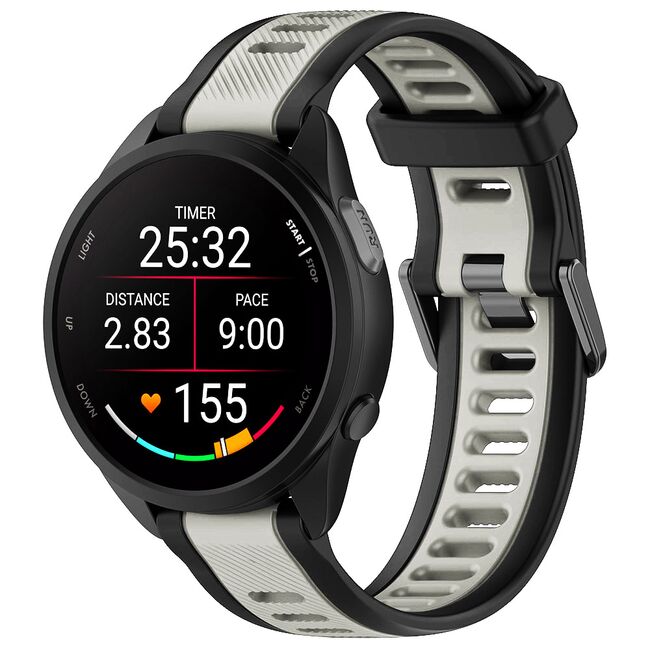 Curea pentru smartwatch Huawei Watch GT 4 (46mm) / Gt 4 Pro (46mm) / GT 2 (46mm) / GT 2 Pro / GT 3 Pro (46mm) / GT 3 / Ultimate  - din silicon rezistent - latime 22 mm Gri
