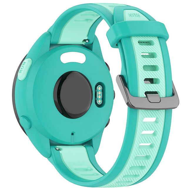Curea pentru smartwatch Huawei Watch GT 4 (46mm) / Gt 4 Pro (46mm) / GT 2 (46mm) / GT 2 Pro / GT 3 Pro (46mm) / GT 3 / Ultimate  - din silicon rezistent - latime 22 mm Turcoaz