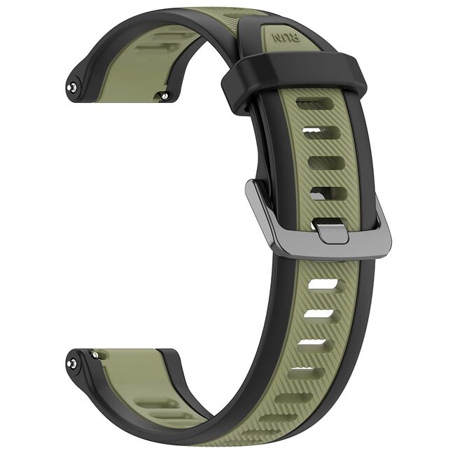 Curea pentru smartwatch Huawei Watch GT 4 (46mm) / Gt 4 Pro (46mm) / GT 2 (46mm) / GT 2 Pro / GT 3 Pro (46mm) / GT 3 / Ultimate  - din silicon rezistent - latime 22 mm Verde
