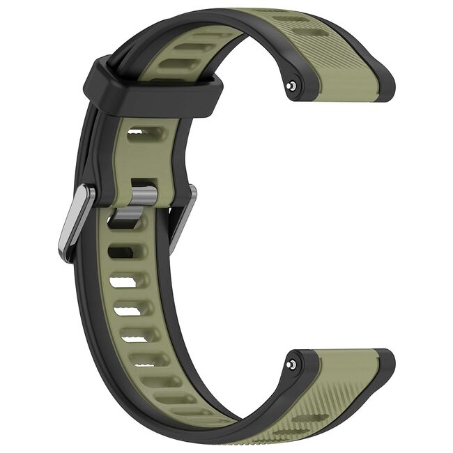 Curea pentru smartwatch Huawei Watch GT 4 (46mm) / Gt 4 Pro (46mm) / GT 2 (46mm) / GT 2 Pro / GT 3 Pro (46mm) / GT 3 / Ultimate  - din silicon rezistent - latime 22 mm Verde