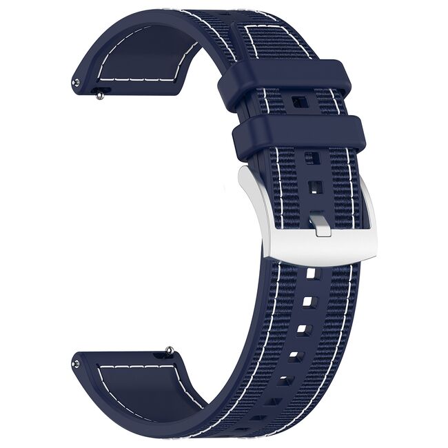 Curea pentru smartwatch Huawei Watch GT 4 (46mm) / Gt 4 Pro (46mm) / GT 2 (46mm) / GT 2 Pro / GT 3 Pro (46mm) / GT 3 / Ultimate  - silicon confortabil - latime 22 mm Albastru