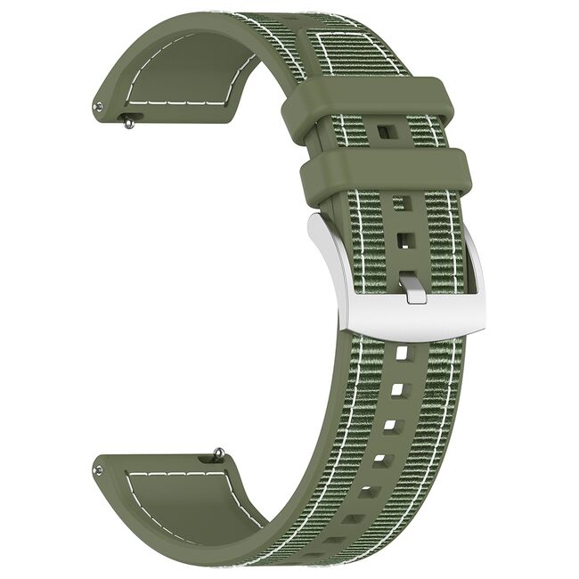Curea pentru smartwatch Huawei Watch GT 4 (46mm) / Gt 4 Pro (46mm) / GT 2 (46mm) / GT 2 Pro / GT 3 Pro (46mm) / GT 3 / Ultimate  - silicon confortabil - latime 22 mm Verde