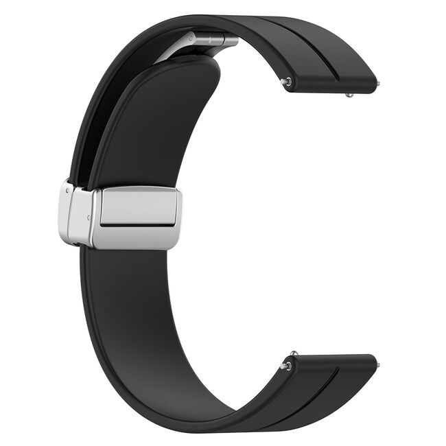Curea pentru smartwatch Huawei Watch GT 4 Pro / GT 4 / GT 2 (46mm)/GT 2 Pro/GT 3 Pro (46mm)/ Ultimate - silicon confortabil - latime 22 mm Negru