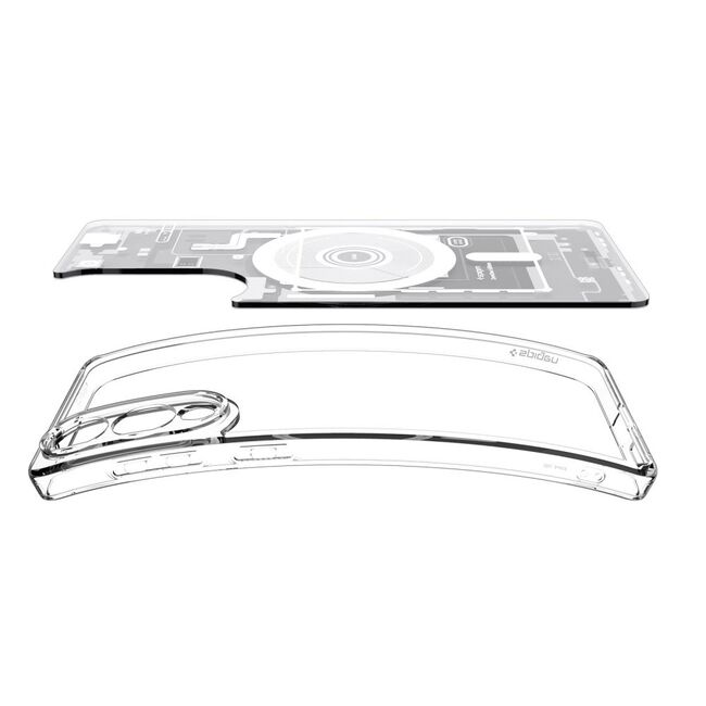 Husa pentru  Samsung Galaxy S25 Edge Spigen - Ultra Hybrid MagSafe Zero One - Clear