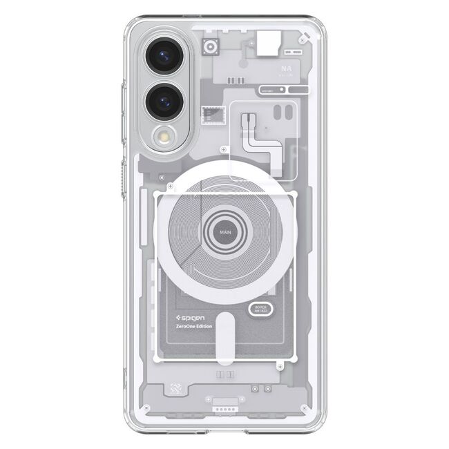 Husa pentru  Samsung Galaxy S25 Edge Spigen - Ultra Hybrid MagSafe Zero One - Clear