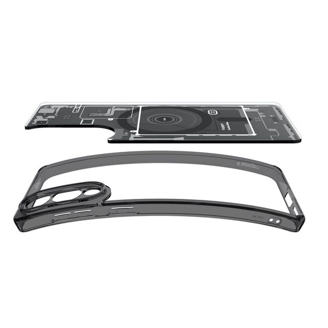 Husa pentru  Samsung Galaxy S25 Edge Spigen - Ultra Hybrid MagSafe Zero One - Negru