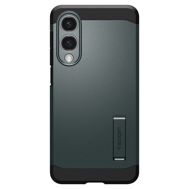 Husa premium pentru  Samsung Galaxy S25 Edge Spigen - Tough Armor MagSafe - Verde