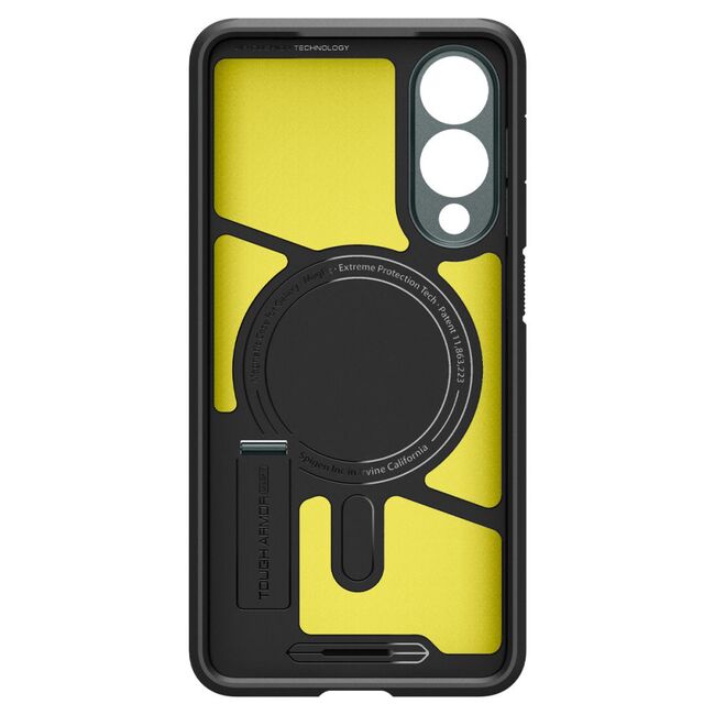 Husa premium pentru  Samsung Galaxy S25 Edge Spigen - Tough Armor MagSafe - Verde