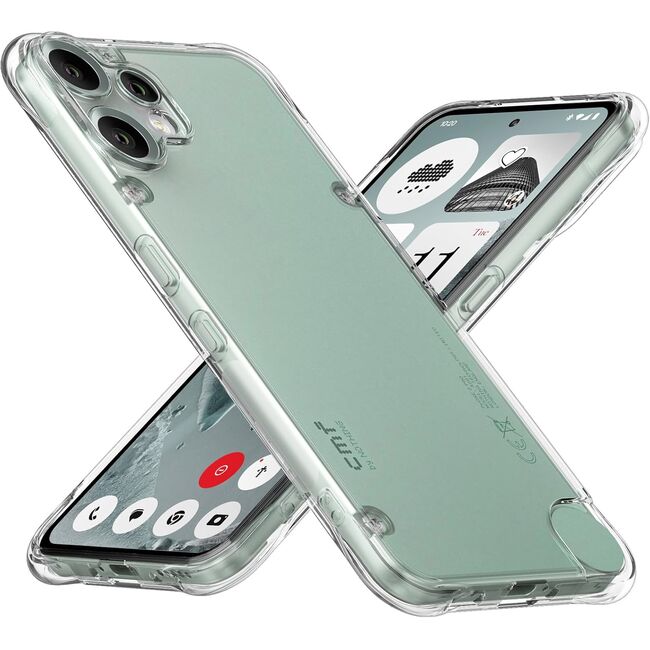 Husa pentru CMF Phone 2 Pro Slim Anti-Shock 1.5mm reinforced 4 corners, Transparent