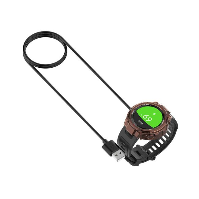 Incarcator Wireless pentru Amazfit T-Rex / GTR 42mm / GTR 47mm / GTS - negru