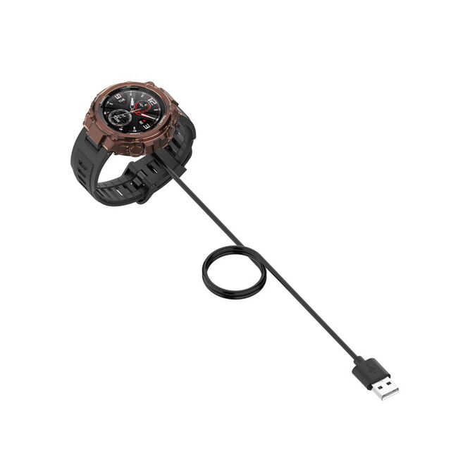 Incarcator Wireless pentru Amazfit T-Rex / GTR 42mm / GTR 47mm / GTS - negru